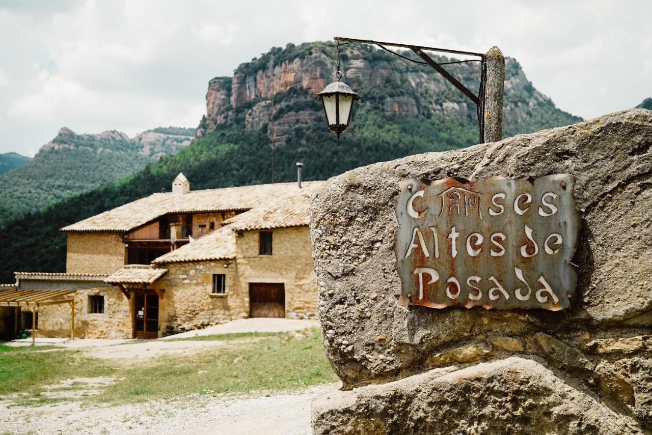 Cases Altes De Posada Navés Buitenkant foto