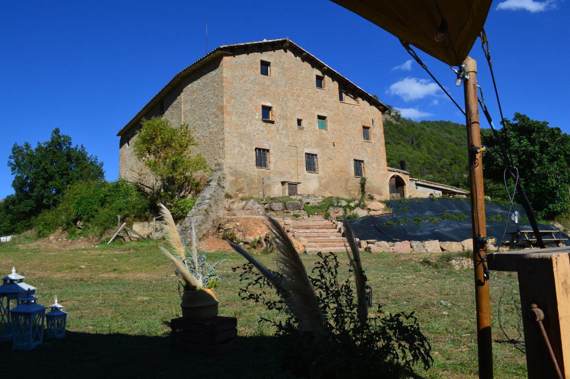 Cases Altes De Posada Navés Buitenkant foto